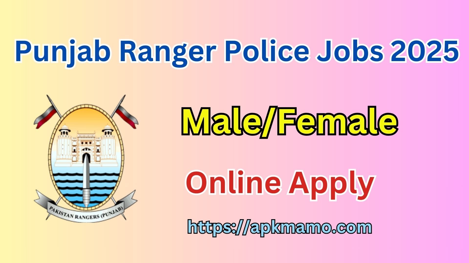 Punjab Ranger Police Jobs