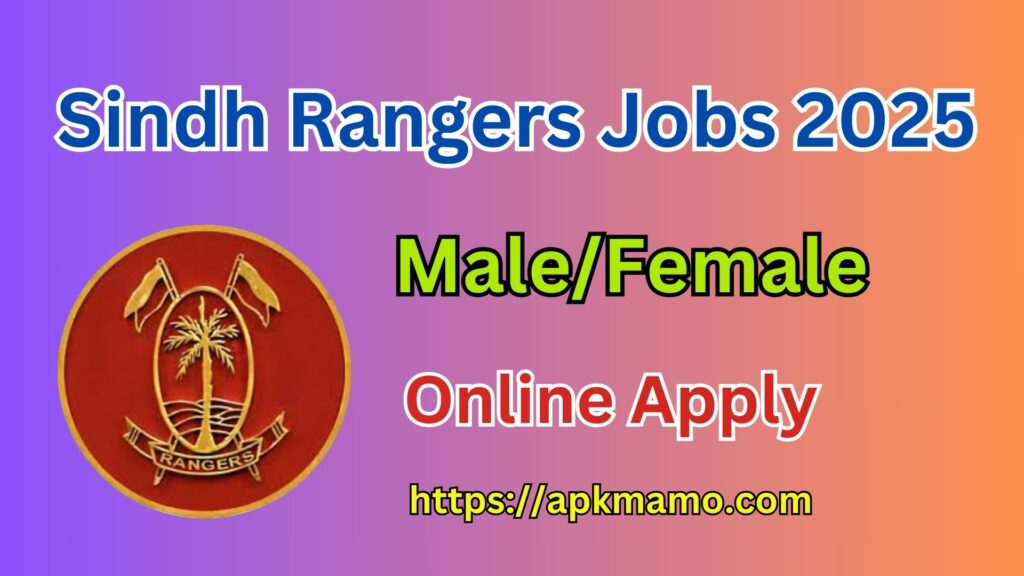 Sindh Rangers Jobs 2025